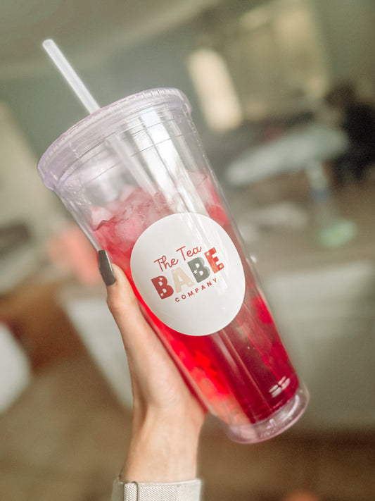 Merch plastic cup